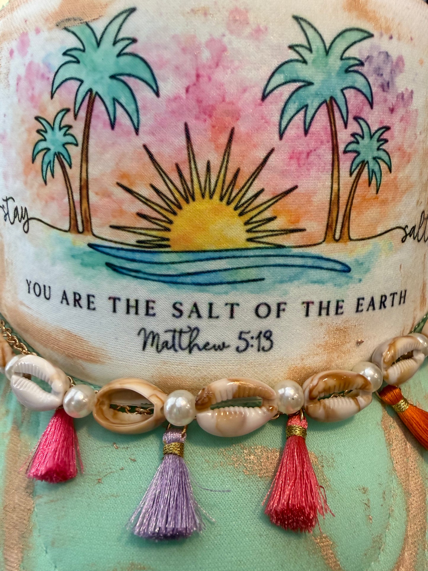 Blu Coconut Salt of The Earth Trucker Hat🌴☀️🌊