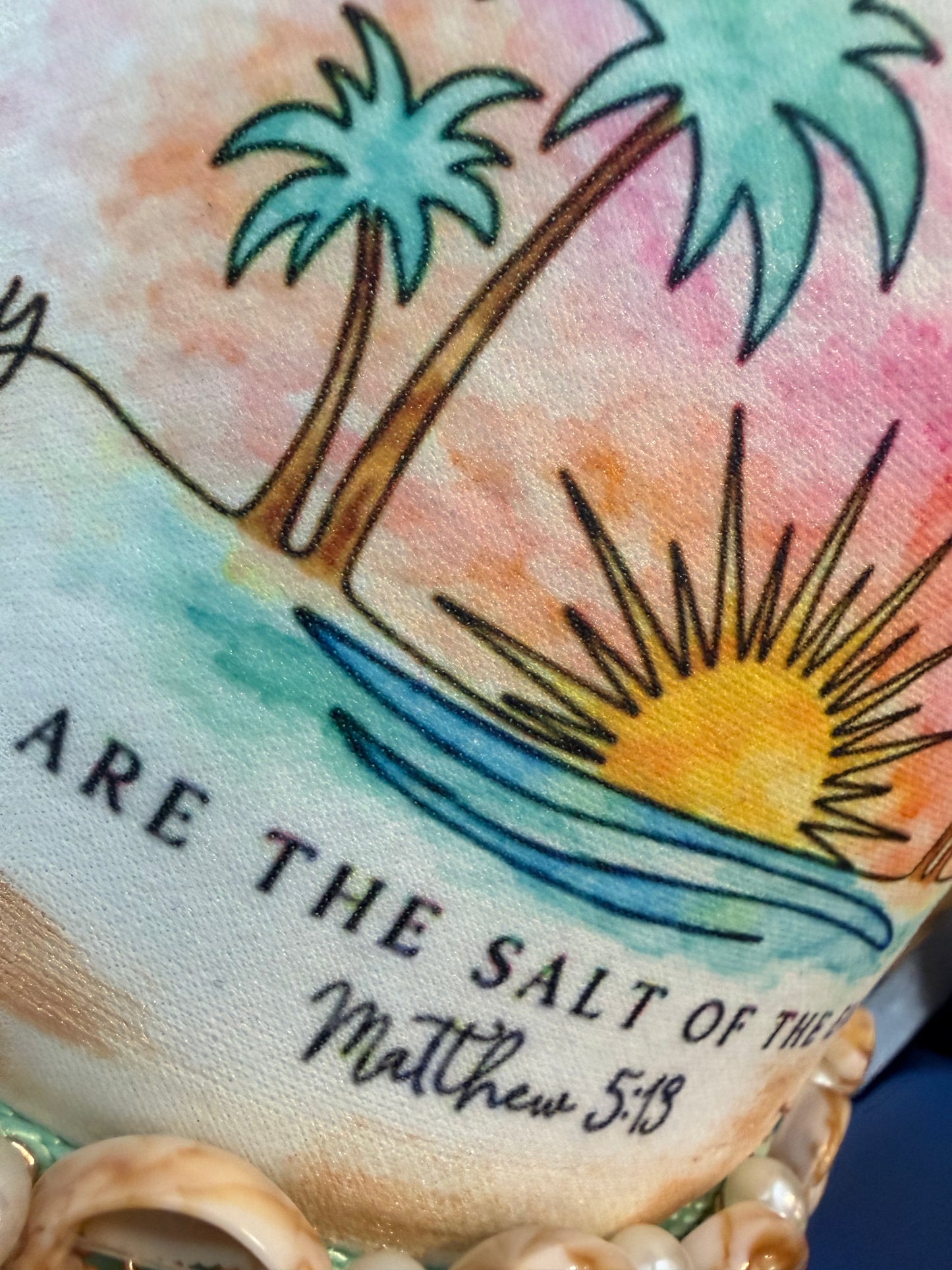 Blu Coconut Salt of The Earth Trucker Hat🌴☀️🌊