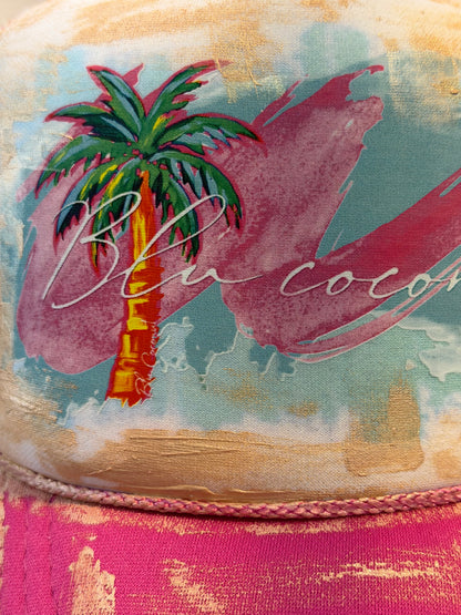 Blu Coconut Trucker