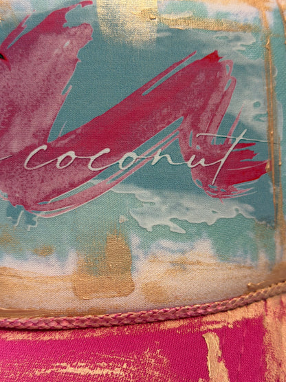 Blu Coconut Trucker