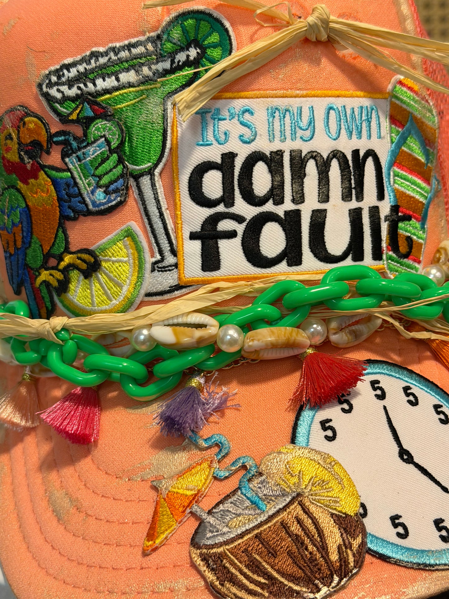 Blu coconut My Fault Trucker