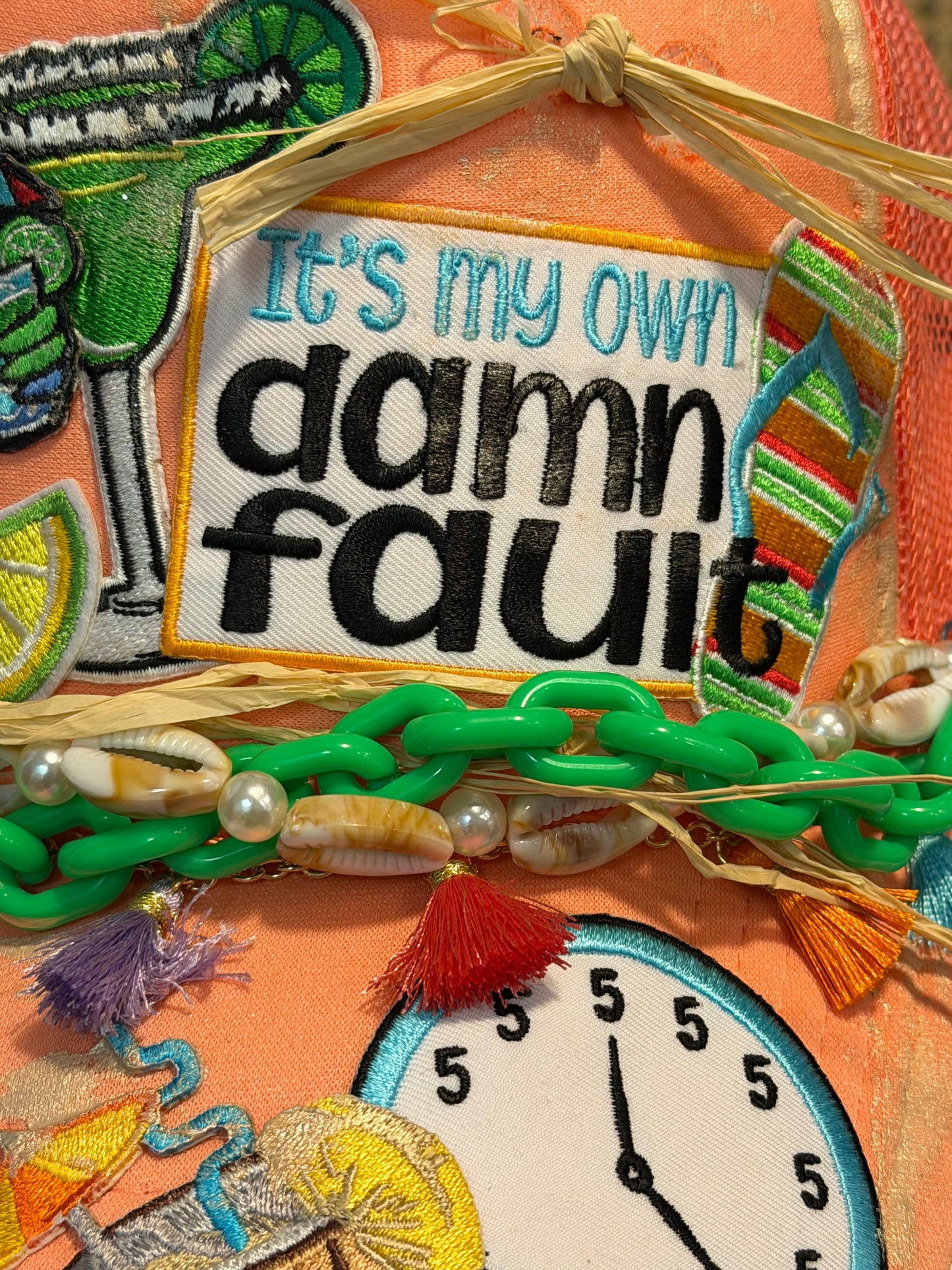 Blu coconut My Fault Trucker