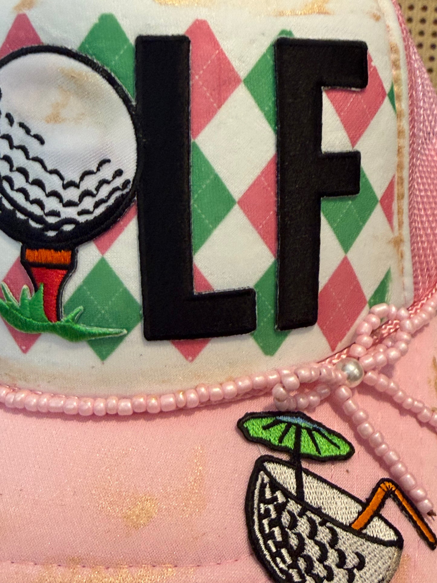 Blu Coconut Golf Trucker