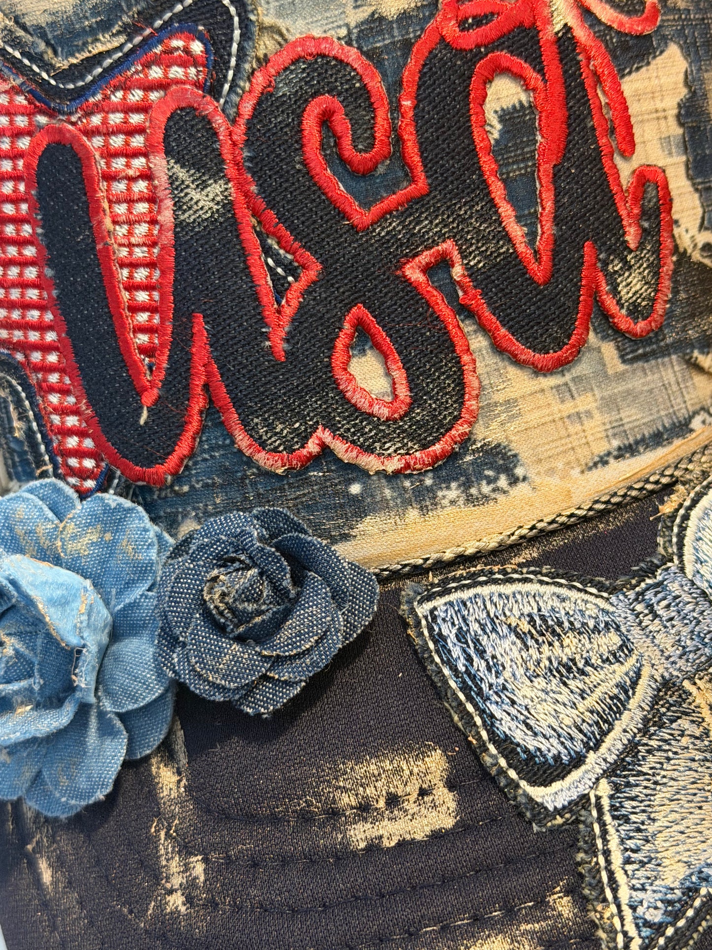 Blu Coconut Denim USA Trucker