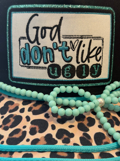 Blu Coconut God Don’t Like Ugly Trucker