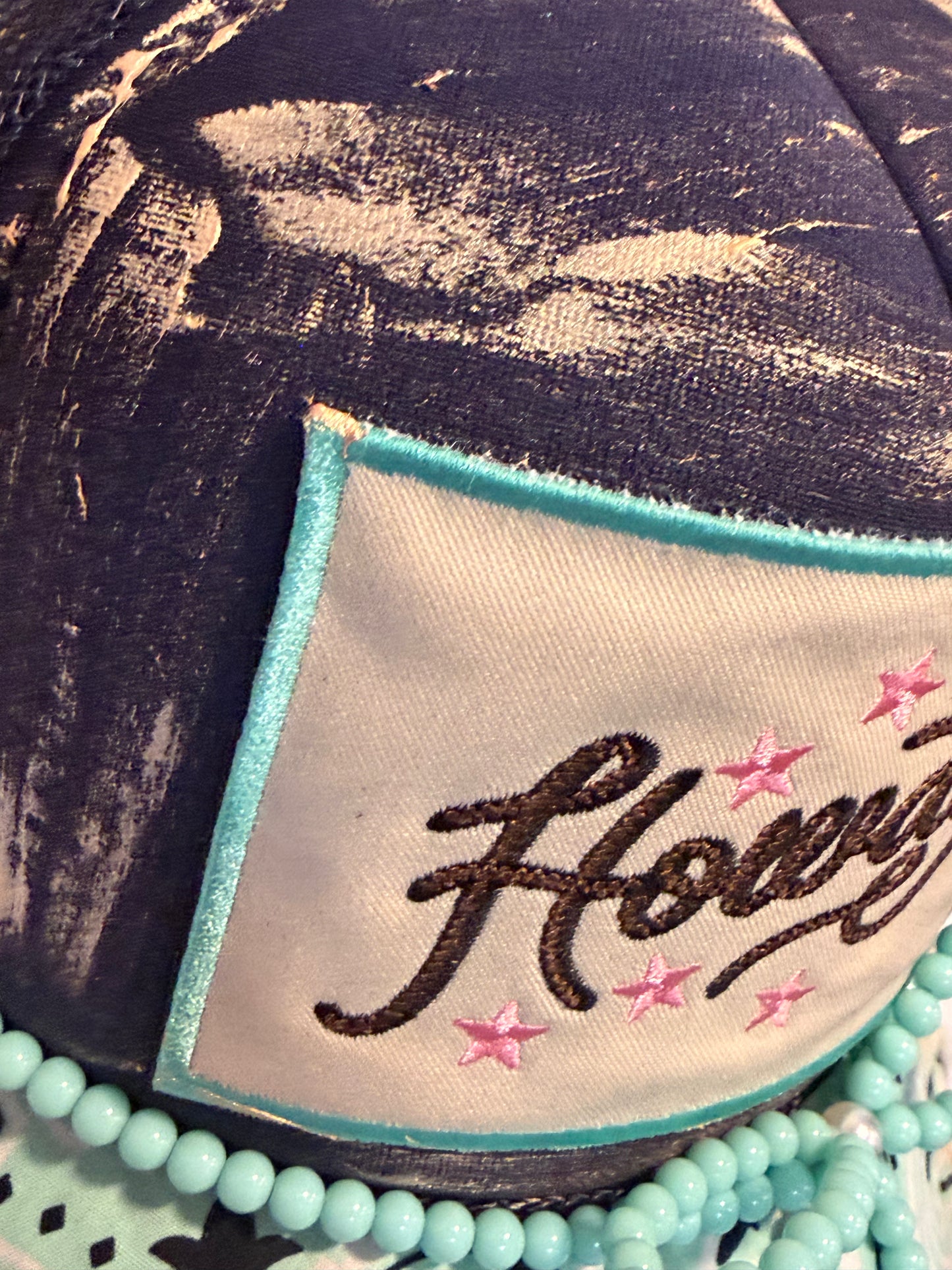 Blu Coconut Navy Howdy Trucker Hat