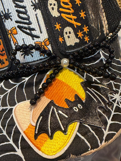 Blu Coconut Halloween Trucker Hat