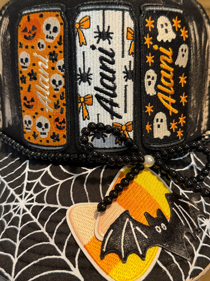 Blu Coconut Halloween Trucker Hat