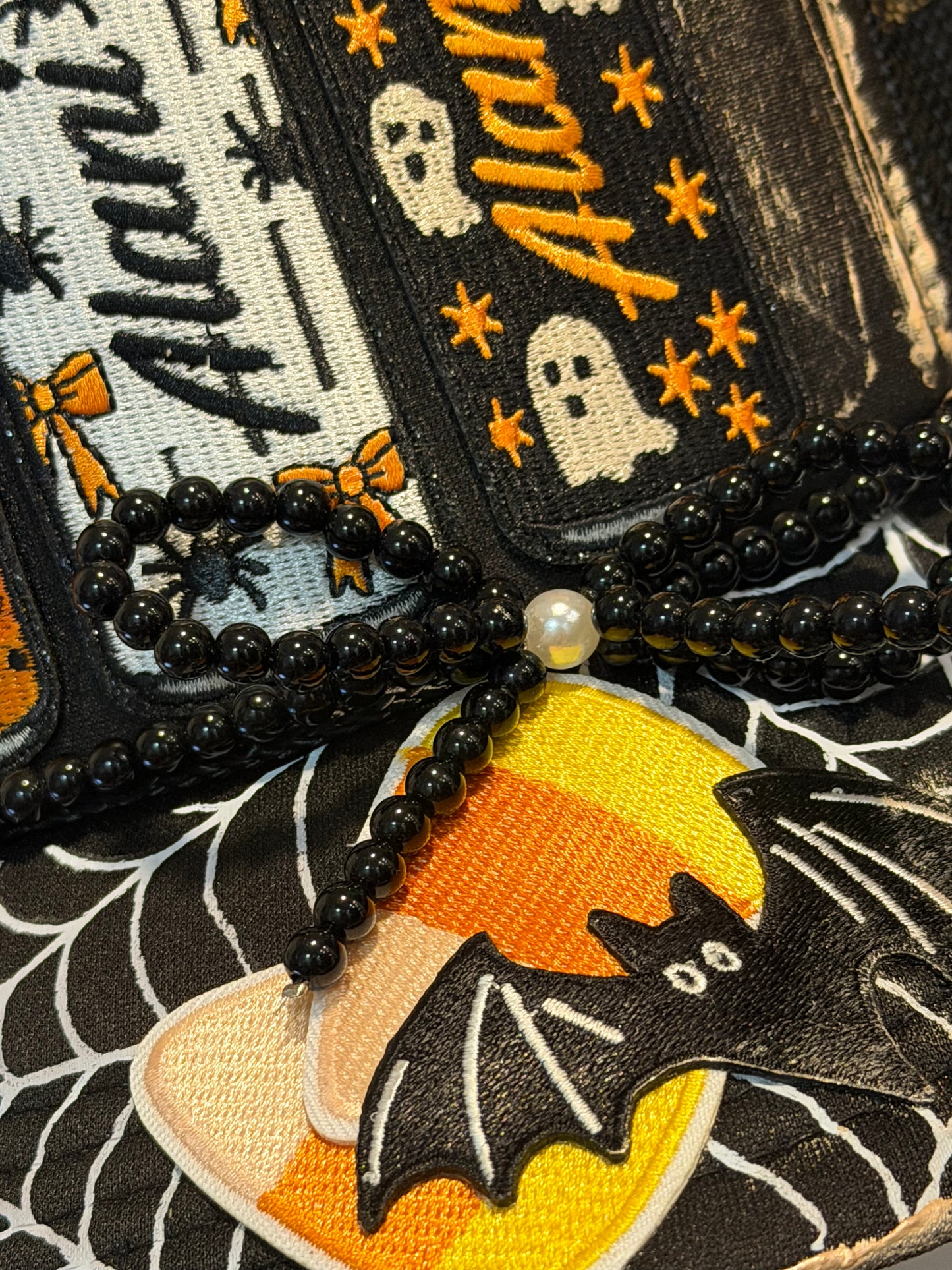 Blu Coconut Halloween Trucker Hat