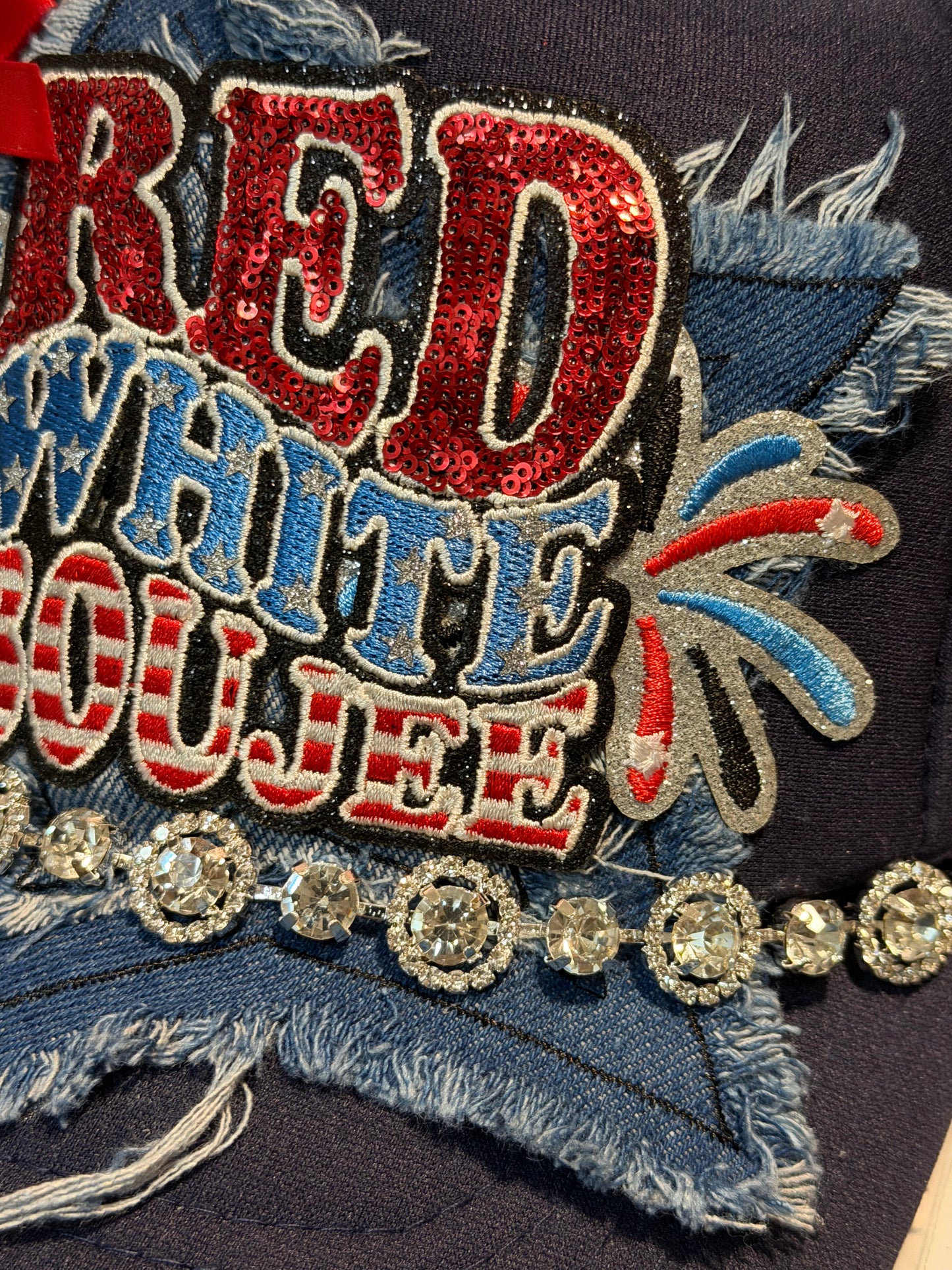 Blu Coconut Boujee Denim Trucker