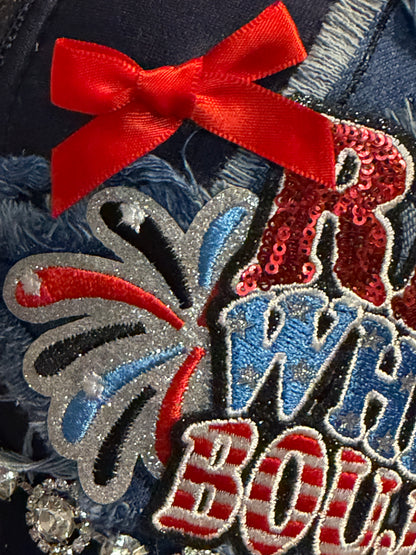 Blu Coconut Boujee Denim Trucker