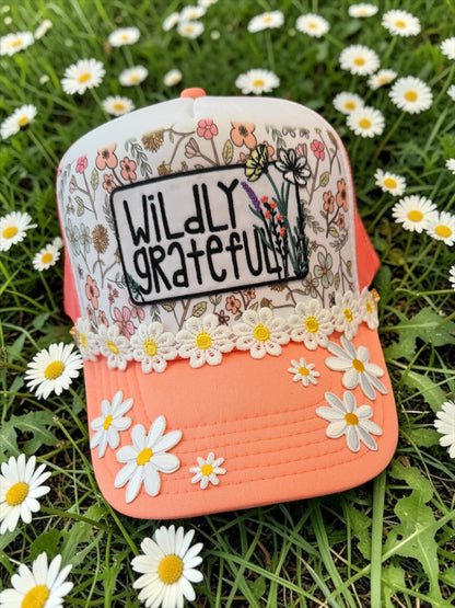 Blu Coconut Wildly Grateful Trucker