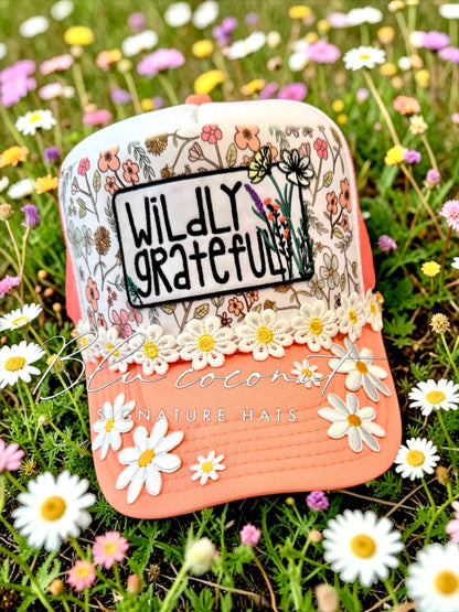 Blu Coconut Wildly Grateful Trucker