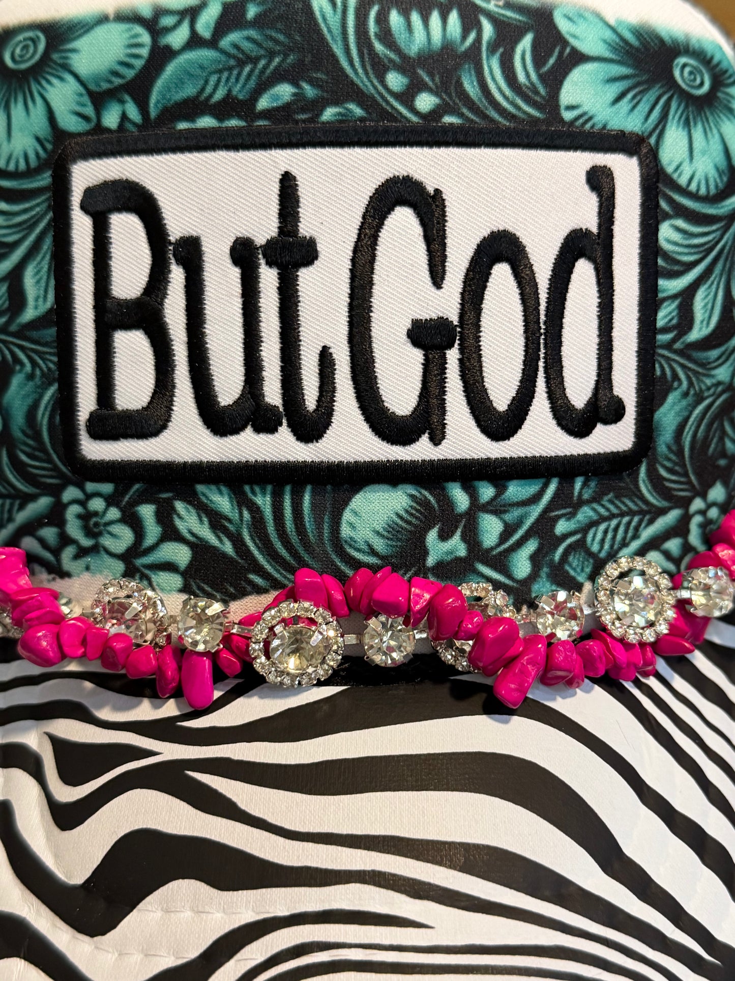 Blu Coconut But God Trucker