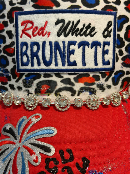 Blu Coconut Brunette Trucker