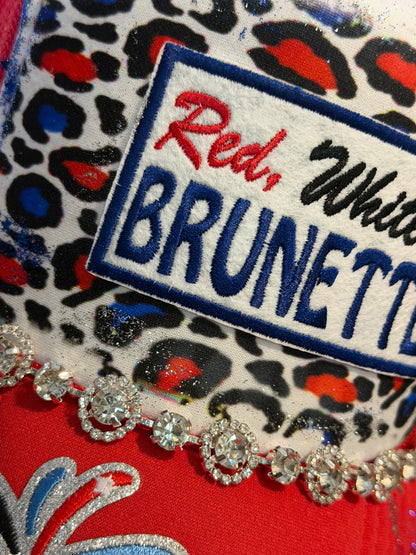 Blu Coconut Brunette Trucker