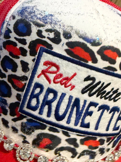 Blu Coconut Brunette Trucker