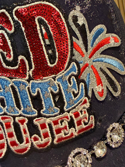 Red, White & Boujee Trucker