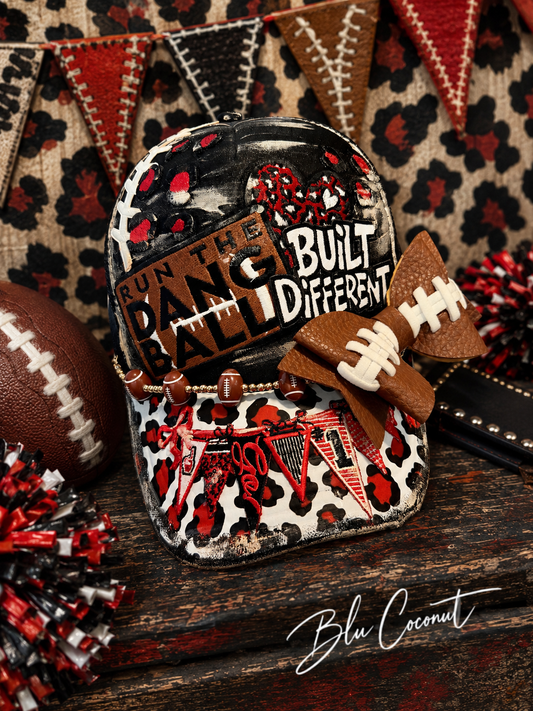 Blu Coconut Black & Red Trucker Hat