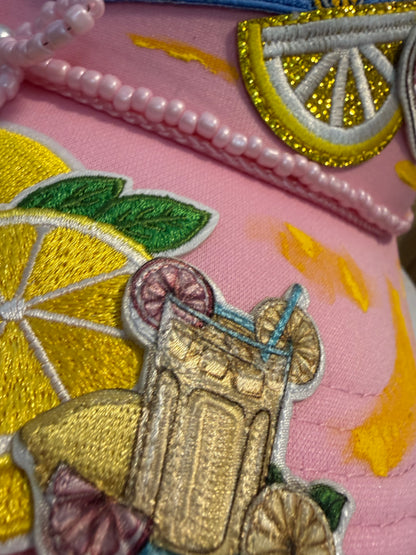 Blu Coconut Pink Lemons Trucker