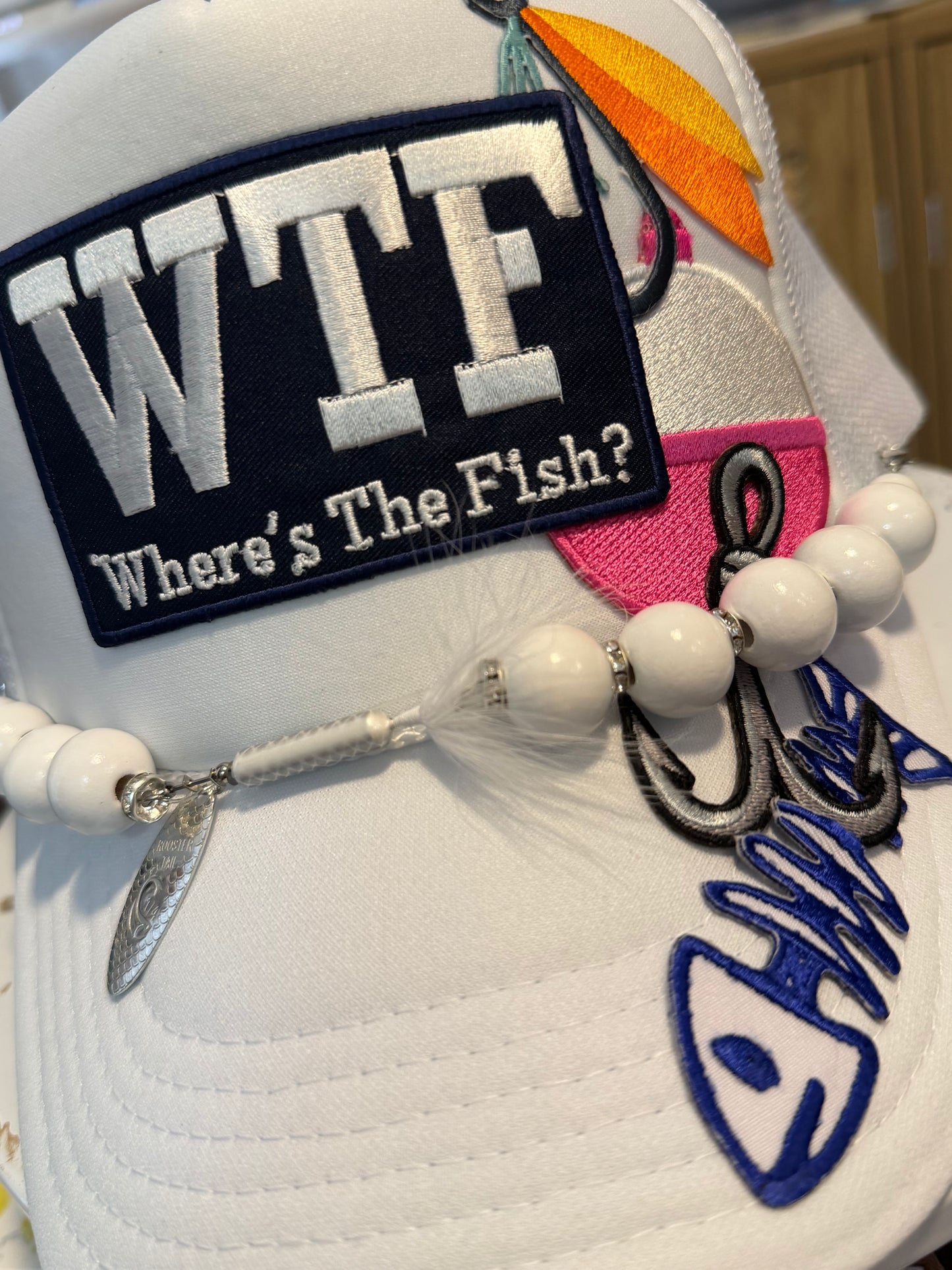Blu Coconut Fishing Trucker