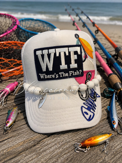 Blu Coconut Fishing Trucker