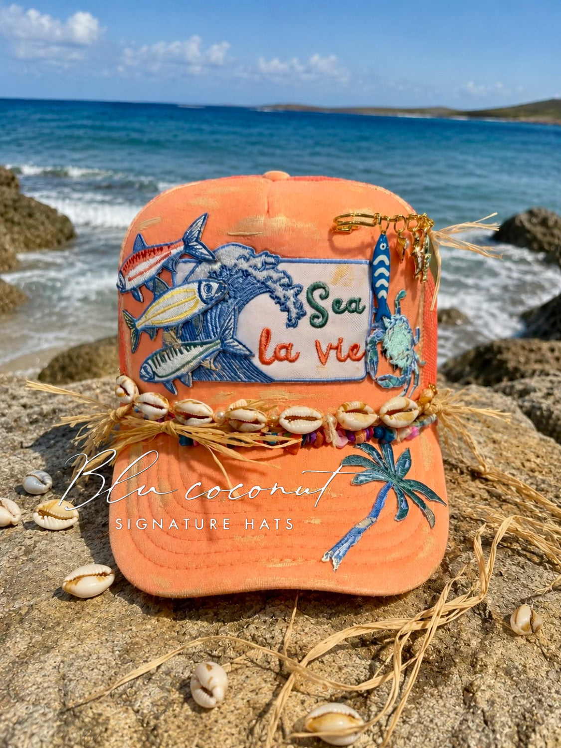 Blu Coconut Sea Trucker