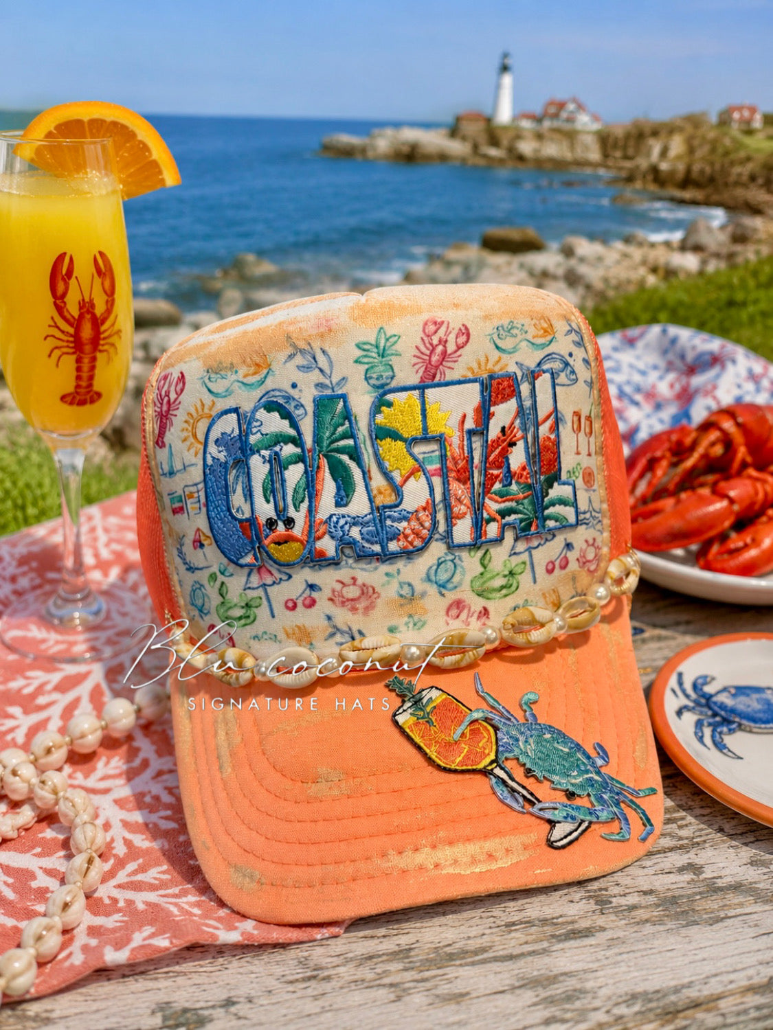 Blu Coconut Coastal Trucker