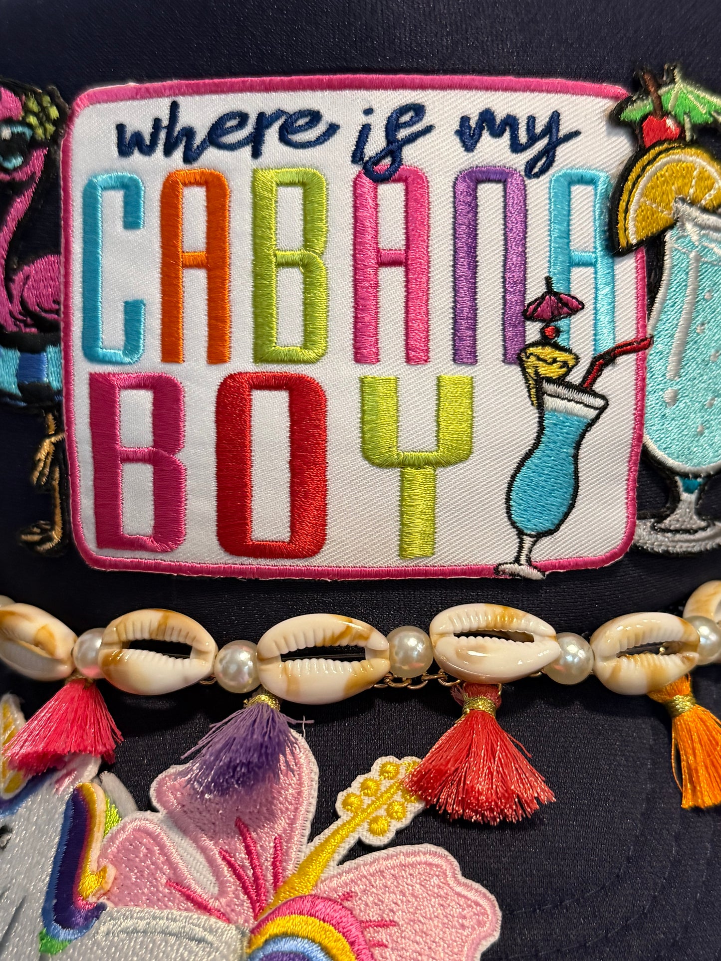Blu Coconut Cabana Boy Trucker