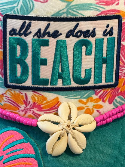Blu Coconut All She Does Is Beach Trucker