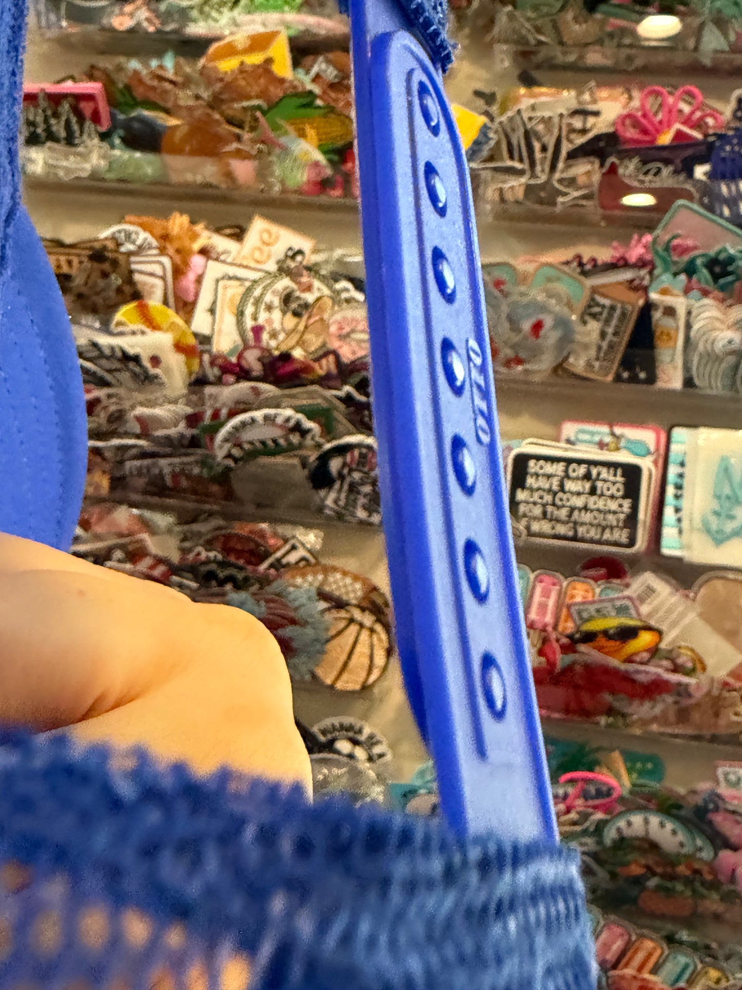 Blu Coconut Blue & White Football Trucker Hat
