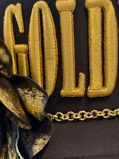 Blu coconut Black Golden Trucker