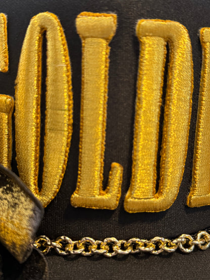 Blu coconut Black Golden Trucker
