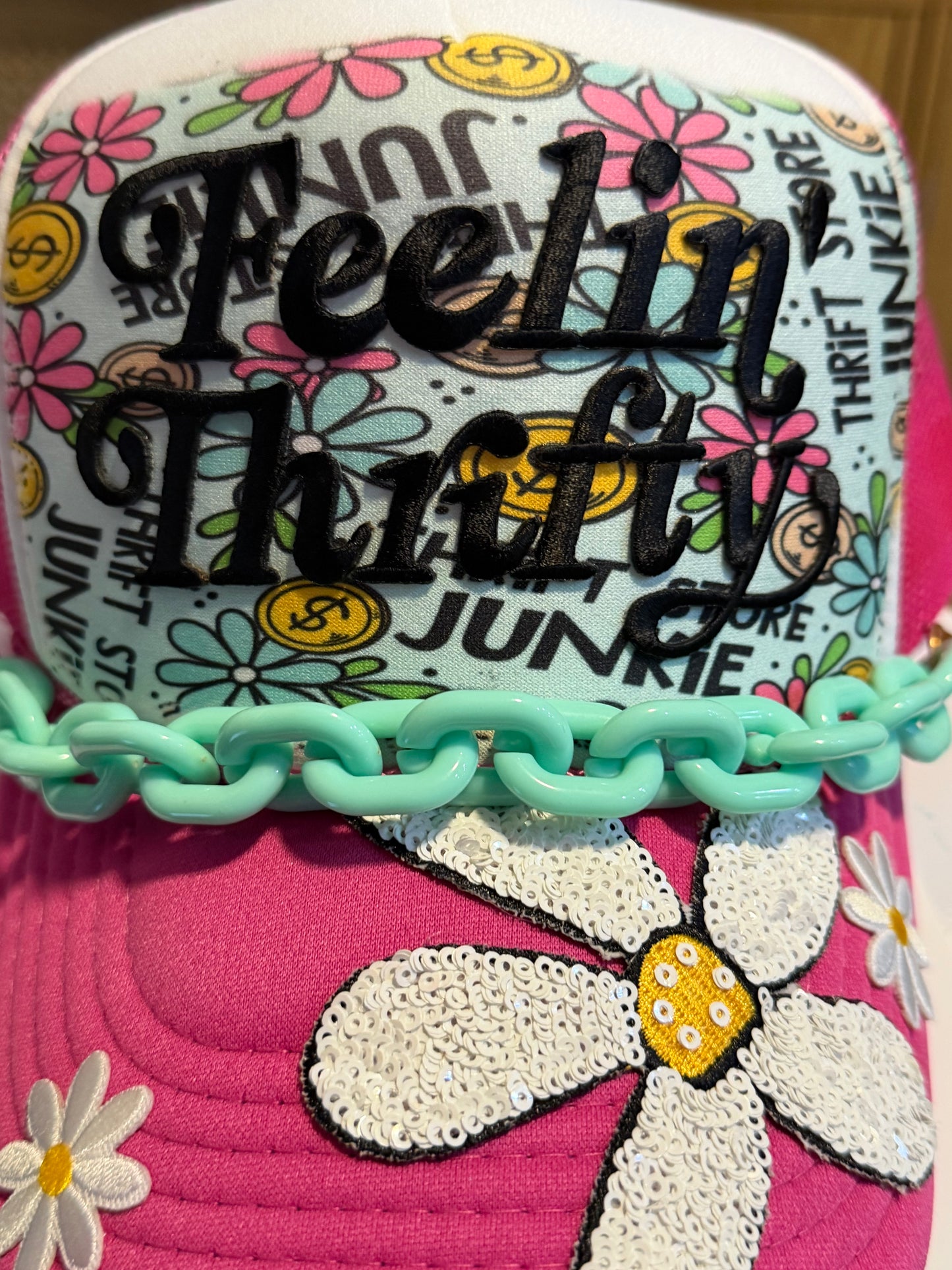 Blu Coconut Feeling Thrifty Trucker