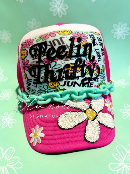 Blu Coconut Feeling Thrifty Trucker