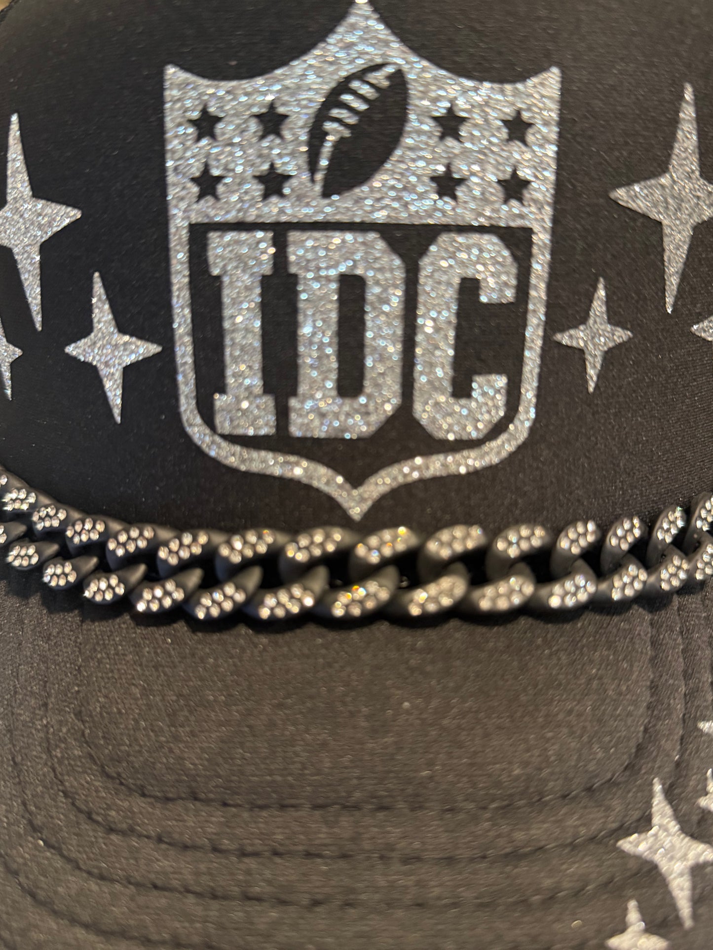 Blu Coconut Black & Silver Trucker Hat