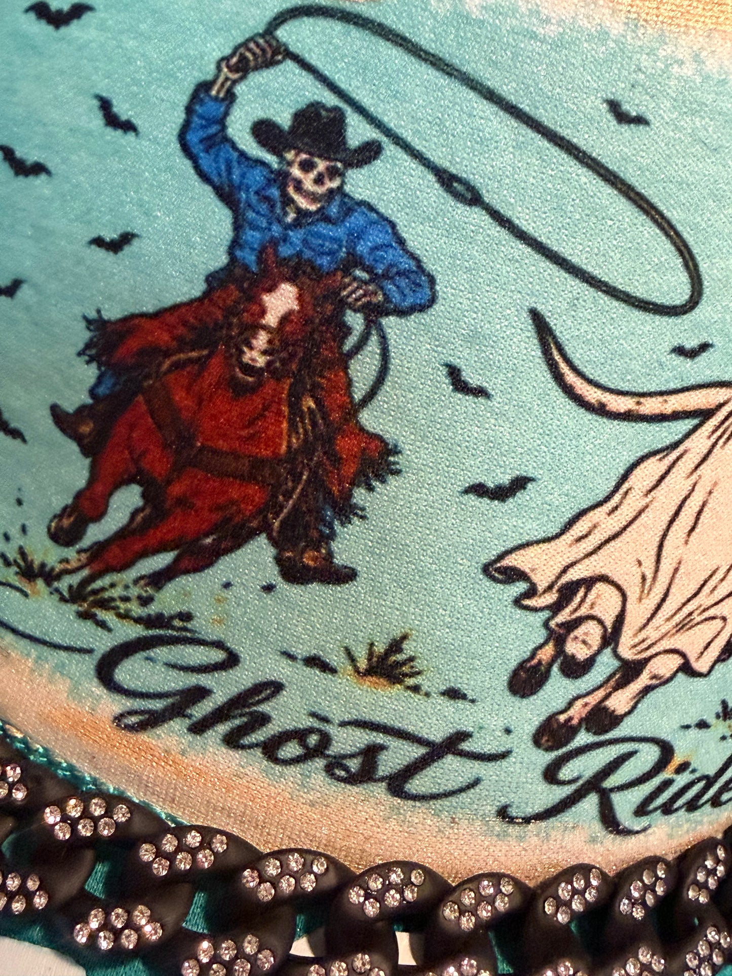 Blu Coconut Ghost Rider Trucker Hat