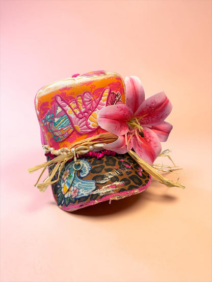 Blu Coconut Sunset State of Mind Trucker