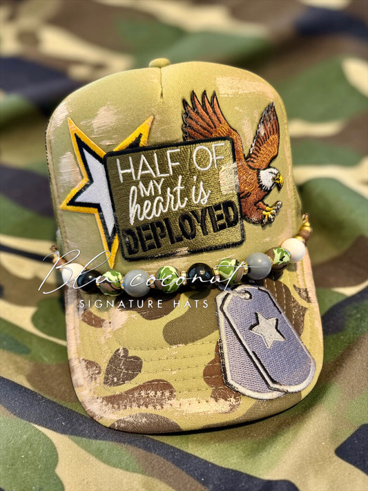 Blu Coconut Deployed Trucker
