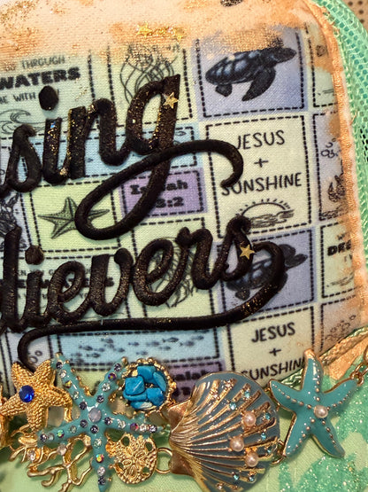 Blu Coconut Raising Believers Trucker