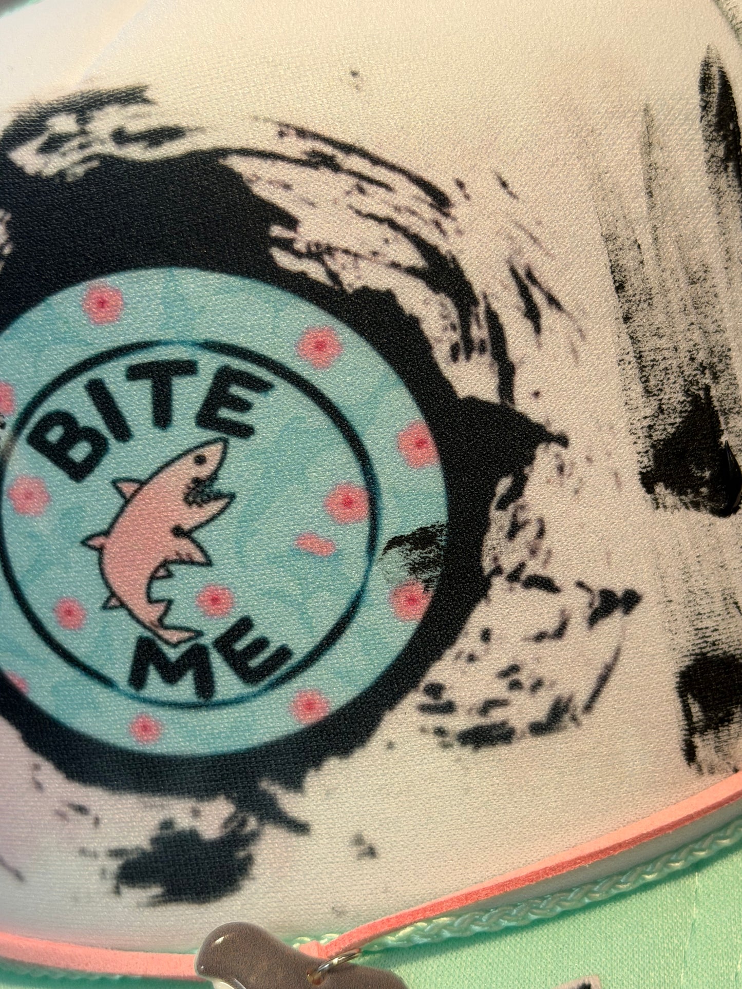 Blu Coconut Bite Me Trucker