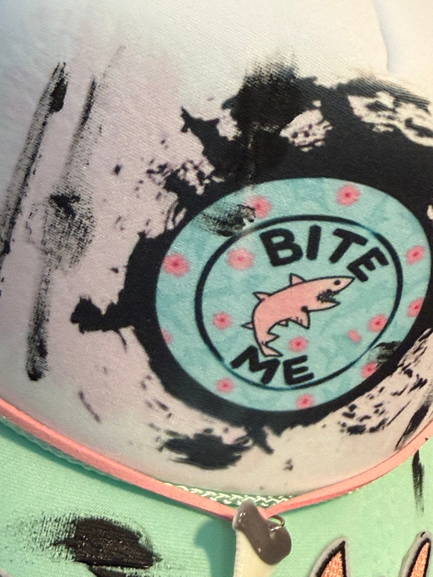 Blu Coconut Bite Me Trucker