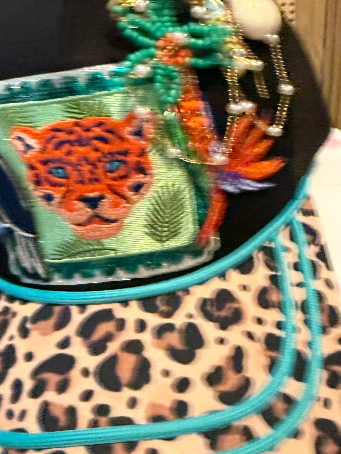 Blu coconut jungle lux trucker