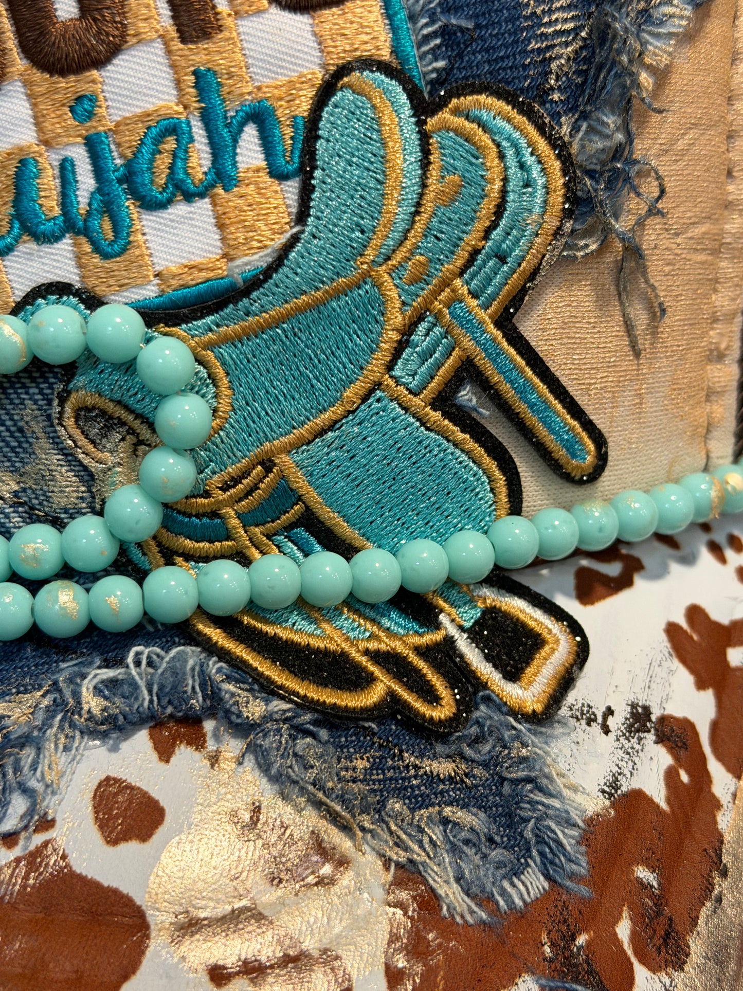 🤎🩵 Blu Coconut Cowboys, hallelujah Trucker 🩵🤎