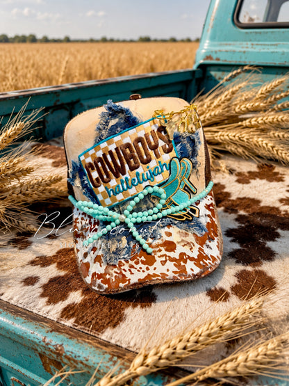 🤎🩵 Blu Coconut Cowboys, hallelujah Trucker 🩵🤎