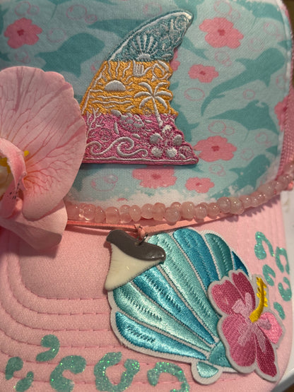 Blu Coconut 🌸🐚 Island daydreams Trucker