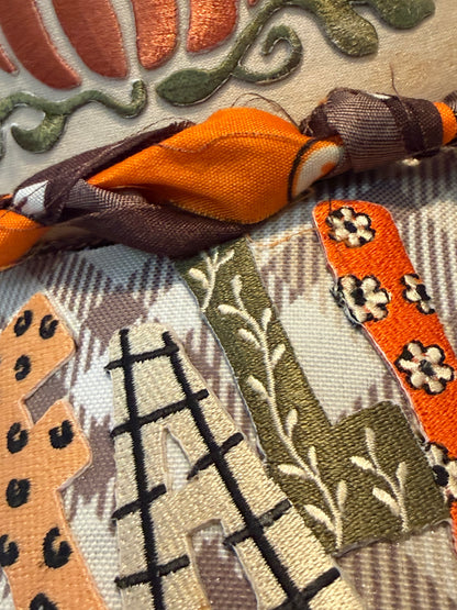 Blu Coconut Pumpkin Fall Bandana Trucker Hat