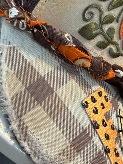 Blu Coconut Pumpkin Fall Bandana Trucker Hat