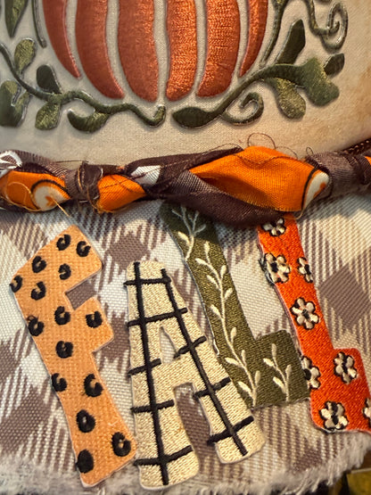 Blu Coconut Pumpkin Fall Bandana Trucker Hat