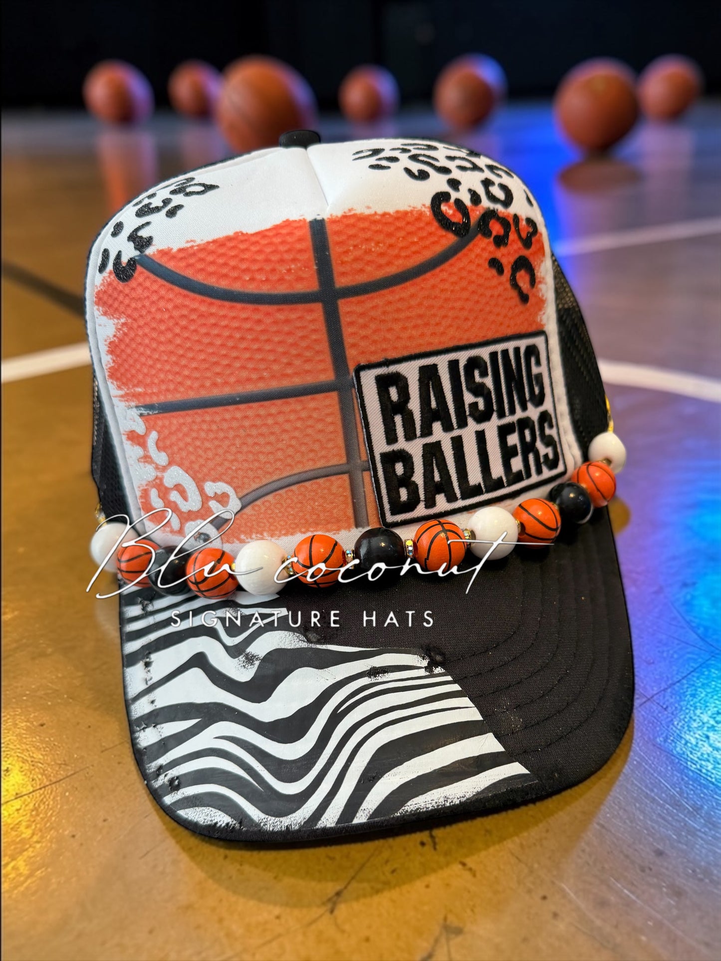 Blu Coconut Ballers Trucker